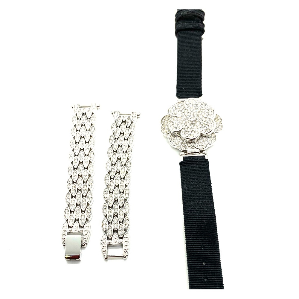 Suzanne Sommer cZ flower watch